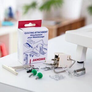 Janome Quilting Attachment Kit Sewing MachineCrafts - fits LOW Shank 7mm Models